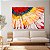 Quadro Decorativo Canvas Paisagem de Penas coloridas Horizontal - Imagem 2