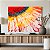 Quadro Decorativo Canvas Paisagem de Penas coloridas Horizontal - Imagem 5