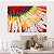 Quadro Decorativo Canvas Paisagem de Penas coloridas Horizontal - Imagem 4