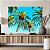 Quadro Decorativo Canvas Paisagem Tropical Coqueiros Horizontal - Imagem 4