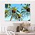 Quadro Decorativo Canvas Paisagem Tropical Coqueiros Horizontal - Imagem 5