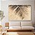 Quadro Decorativo Canvas Paisagem Sombra de Palmeiras na areia Horizontal - Imagem 3