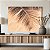 Quadro Decorativo Canvas Paisagem Sombra de Palmeiras na areia Horizontal - Imagem 4