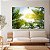 Quadro Decorativo Canvas Paisagem Folhas de Palmeiras Sob o Sol Horizontal - Imagem 2