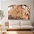 Quadro Decorativo Canvas Paisagem Folhas de Palmeiras Sépia Horizontal - Imagem 2