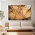 Quadro Decorativo Canvas Paisagem Folhas de Palmeiras Sépia Horizontal - Imagem 2
