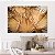 Quadro Decorativo Canvas Paisagem Folhas de Palmeiras Sépia Horizontal - Imagem 5