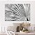 Quadro Decorativo Canvas Paisagem Dupla Folha de Palmeira Horizontal - Imagem 5