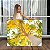 Quadro Decorativo Canvas Paisagem Árvore Cássia Chuva Dourada Horizontal - Imagem 1