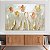Quadro Decorativo Canvas Floral Composição de Tulipas Horizontal - Imagem 2