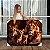 Quadro Decorativo Canvas Família Leão 3 filhotes Horizontal - Imagem 1