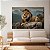 Quadro Decorativo Canvas Animal Selvagem Leão de Judá Rei da Floresta nas Montanhas Horizontal - Imagem 3