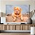 Quadro Decorativo Canvas Pets Filhote de Cachorro Bordeaux Bebe Horizontal - Imagem 5