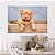 Quadro Decorativo Canvas Pets Filhote de Cachorro Bordeaux Bebe Horizontal - Imagem 4