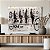 Quadro Decorativo Canvas Pintura Grafite Bike Cinza Horizontal - Imagem 5