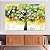 Quadro Decorativo Canvas Arvore de Cerejeira Abstrata Artistica Horizontal - Imagem 3