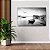 Quadro Decorativo Flutuante Paisagem de Barco No Lago Black and White Horizontal - Imagem 4