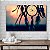 Quadro Decorativo Flutuante Paisagem Filtro dos Sonhos Sol se Pondo Horizontal - Imagem 3