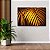 Quadro Decorativo Flutuante Composição de Folhas Douradas Horizontal - Imagem 4