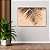 Quadro Decorativo Flutuante Paisagem Sombra de Palmeiras na areia Horizontal - Imagem 4