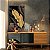 Quadro Decorativo Canvas Folhas Abstratas Vertical - Imagem 3