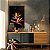 Quadro Decorativo Canvas Flor Strelitzia reginae Ave do paraíso Vertical - Imagem 2