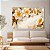 Quadro Decorativo Canvas Floral Flor de Lótus Branca Horizontal - Imagem 1
