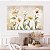 Quadro Decorativo Canvas Flores Brancas Florais Artístico Horizontal - Imagem 5