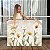 Quadro Decorativo Canvas Flores Brancas Florais Artístico Horizontal - Imagem 1