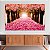 Quadro Decorativo Canvas Paisagem de Túnel de Árvores de Flores Cor de Rosa Horizontal - Imagem 4