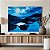 Quadro Decorativo Canvas Paisagem de Floresta sob a Luz do Luar Horizontal - Imagem 4