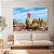 Quadro Decorativo Canvas Natureza Floral Cacto com Flor Rosa Horizontal - Imagem 4