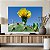 Quadro Decorativo Canvas Natureza Floral Cacto em Flor Amarela Horizontal - Imagem 5
