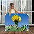 Quadro Decorativo Canvas Natureza Floral Cacto em Flor Amarela Horizontal - Imagem 1