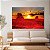 Quadro Decorativo Canvas Paisagem de Por do Sol em meio as Montanhas no Deserto Horizontal - Imagem 5