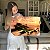Quadro Decorativo Canvas Paisagem de Por do Sol em meio a Oasis no Deserto Horizontal - Imagem 6