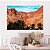 Quadro Decorativo Canvas Paisagem Montanhas no Deserto Horizontal - Imagem 5