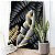 Quadro Decorativo Flutuante Folhas Abstratas Vertical - Imagem 3