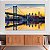 Quadro Decorativo Canvas Paisagem da Cidade de São Francisco Ponte Oakland Bay Bridge e seu Rio Horizontal - Imagem 2
