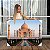 Quadro Decorativo Canvas Paisagem Palácio na Índia Taj Mahal Horizontal - Imagem 1