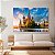 Quadro Decorativo Canvas Paisagem Igreja Catedral de São Basílio Ortodoxa Russa na Praça Vermelha Moscou Horizontal - Imagem 2