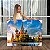 Quadro Decorativo Canvas Paisagem Igreja Catedral de São Basílio Ortodoxa Russa na Praça Vermelha Moscou Horizontal - Imagem 1