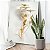 Quadro Decorativo Canvas Floral Dourada Vertical - Imagem 4