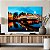 Quadro Decorativo Canvas Paisagem Noturna de Ponte Sobre o Rio na Cidade de Dublin Irlanda Horizontal - Imagem 2