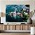 Quadro Decorativo Canvas Paisagem de Lago no Vilarejo Hallstatt na Áustria Horizontal - Imagem 3