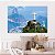 Quadro Decorativo Canvas Paisagem do Cristo Redentor e Pão de Açucar No Rio de Janeiro Horizontal - Imagem 3