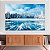 Quadro Decorativo Canvas Paisagem Inverno Lago Congelado com Rachaduras Horizontal - Imagem 5