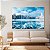 Quadro Decorativo Canvas Paisagem Inverno Lago Congelado com Rachaduras Horizontal - Imagem 4