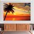 Quadro Decorativo Canvas Paisagem Fim de Tarde Por do Sol na Praia Horizontal - Imagem 3