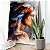 Quadro Decorativo Canvas Abstrato Pintura de Índia - Imagem 2